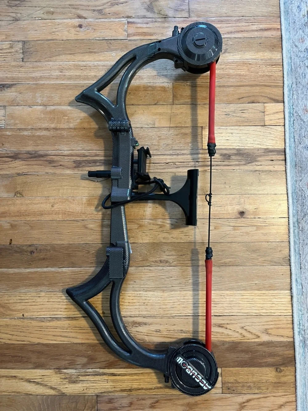 AccuBow 2.0 Carbon Fiber Virtual Compound Bow - Archery Gaming and Shooting